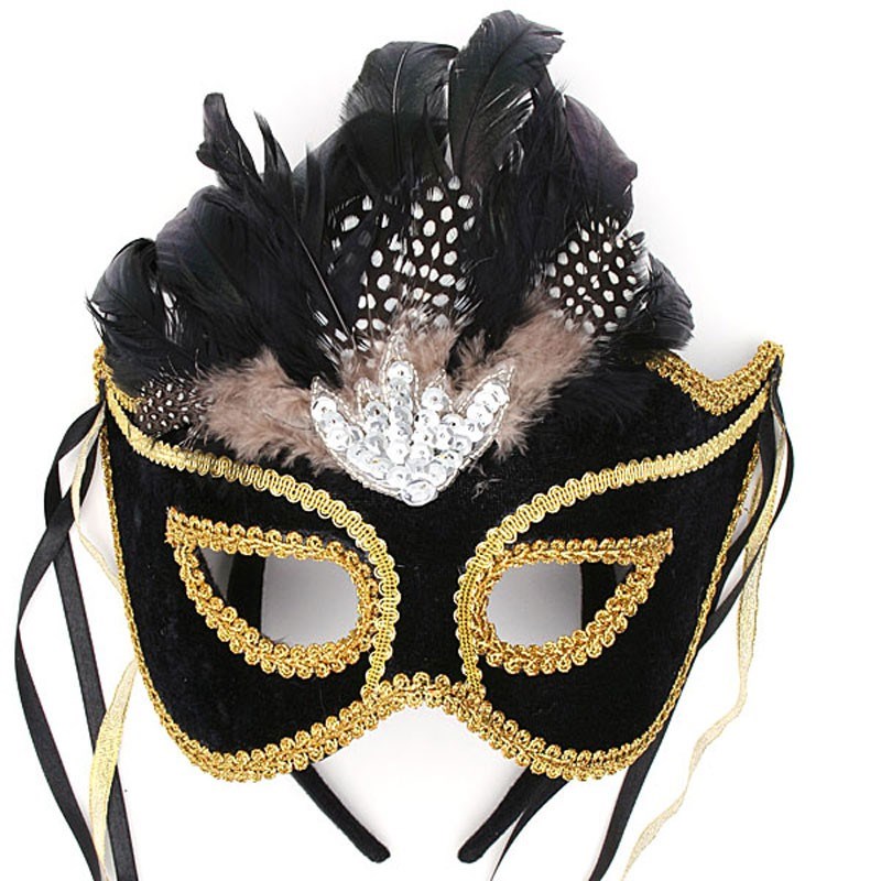 karneval_style_half-mask_with_feathers
